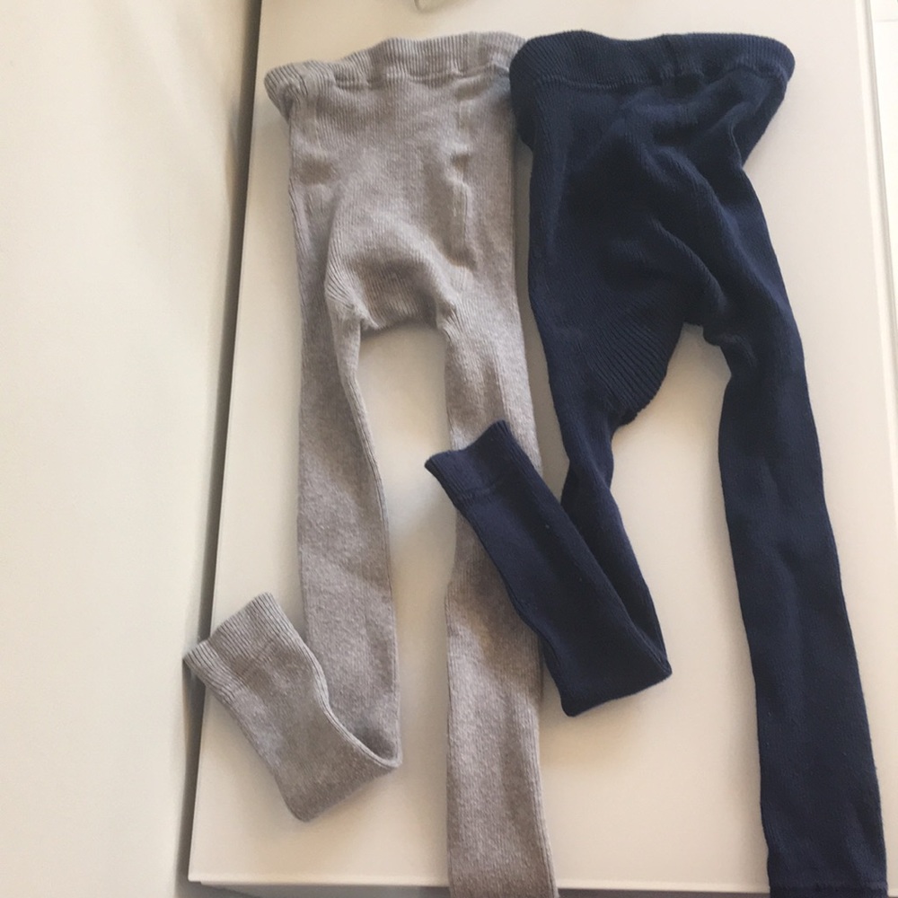 Set of 2 Hanna Andersson footless tights